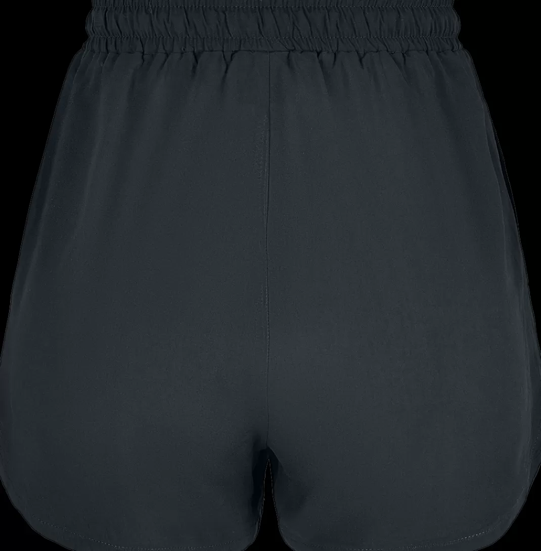 Ladies Viscose Resort Short Shorts Black By^Urban Classics Shop