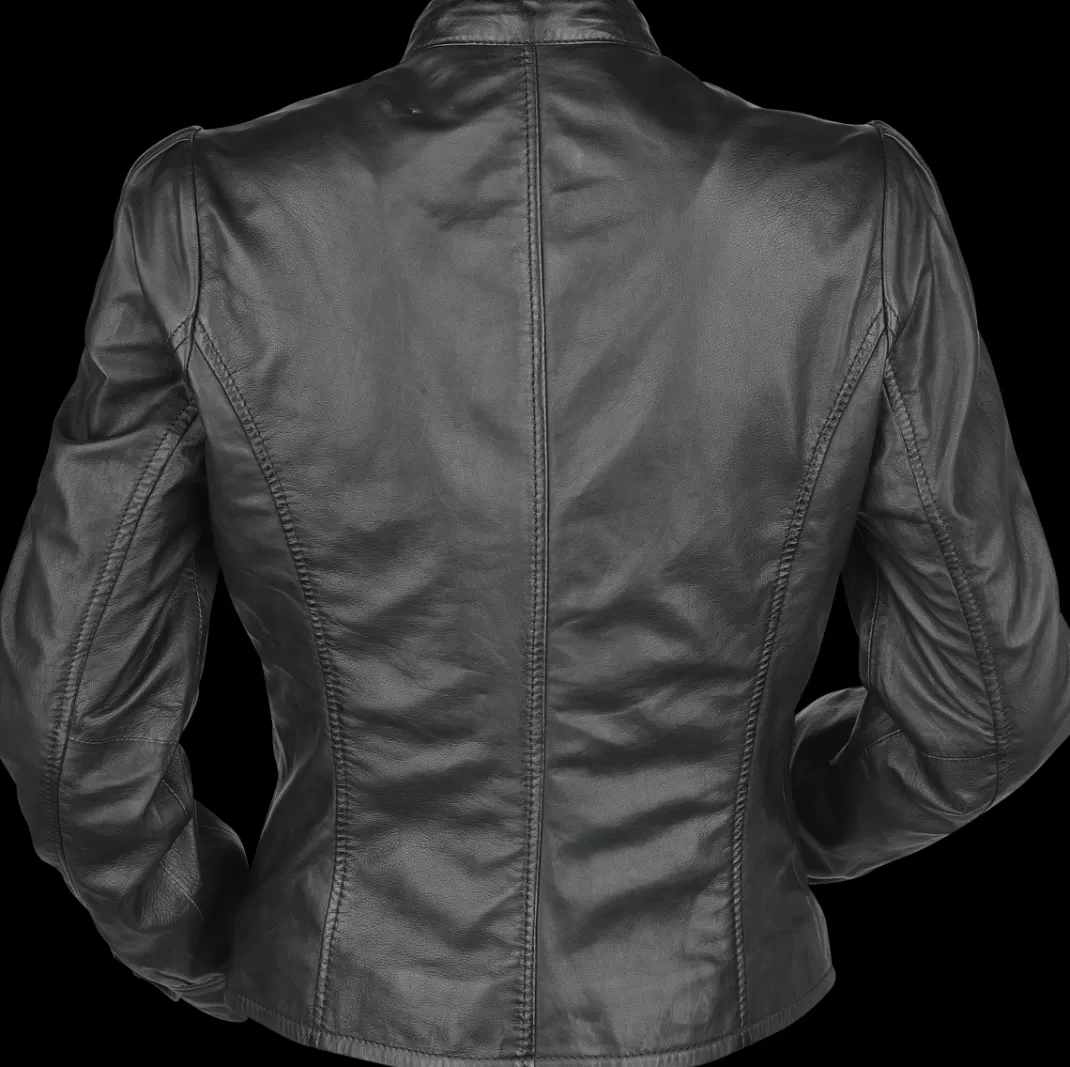 Leather Jacket Black By Black Premium By Emp^* Outlet