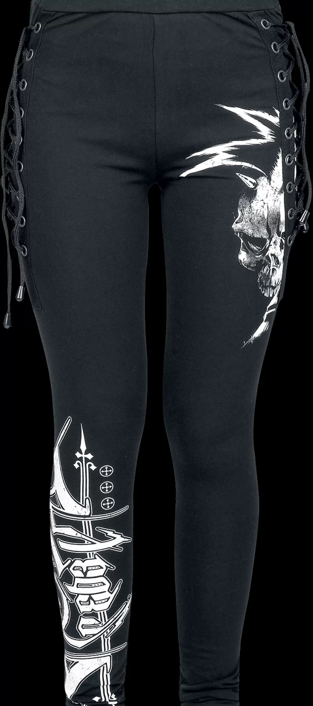 Leggings Black By Rock Rebel By Emp^* Best