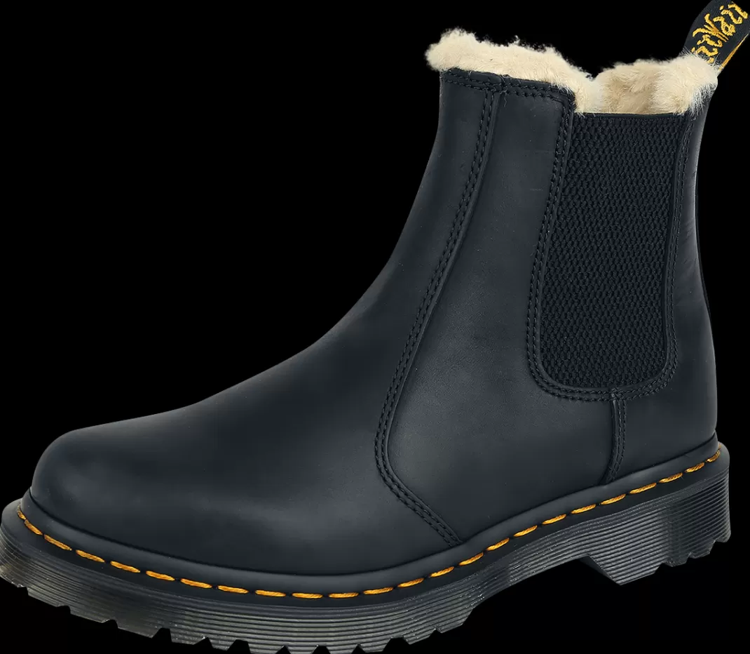 2976 Leonore Fur Lined Winterstiefel Black By^Dr. Martens Shop