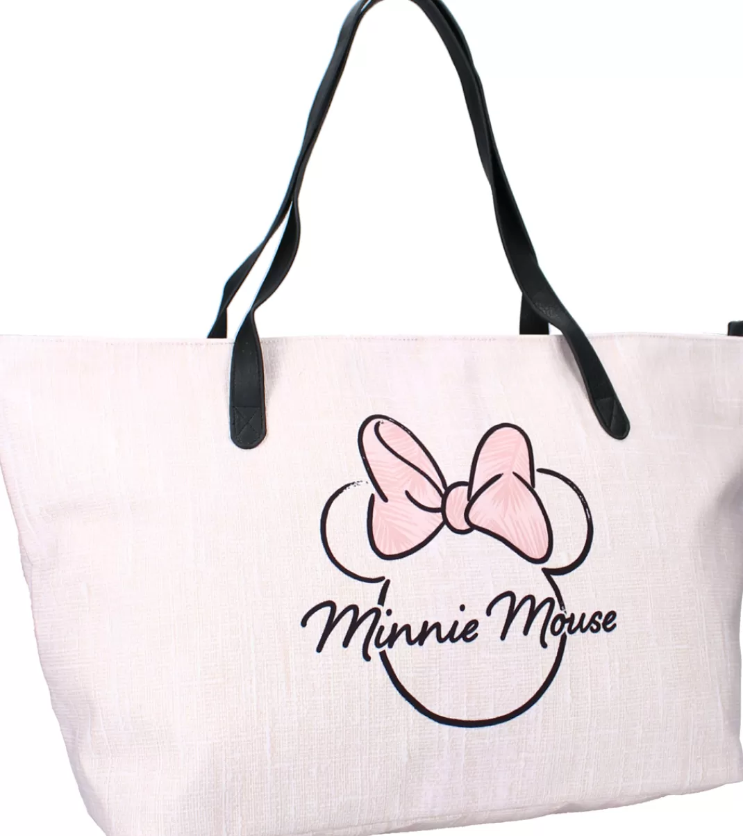 Let The Sun Shine Shoulder Bag Pink-Black By^Mickey Mouse New