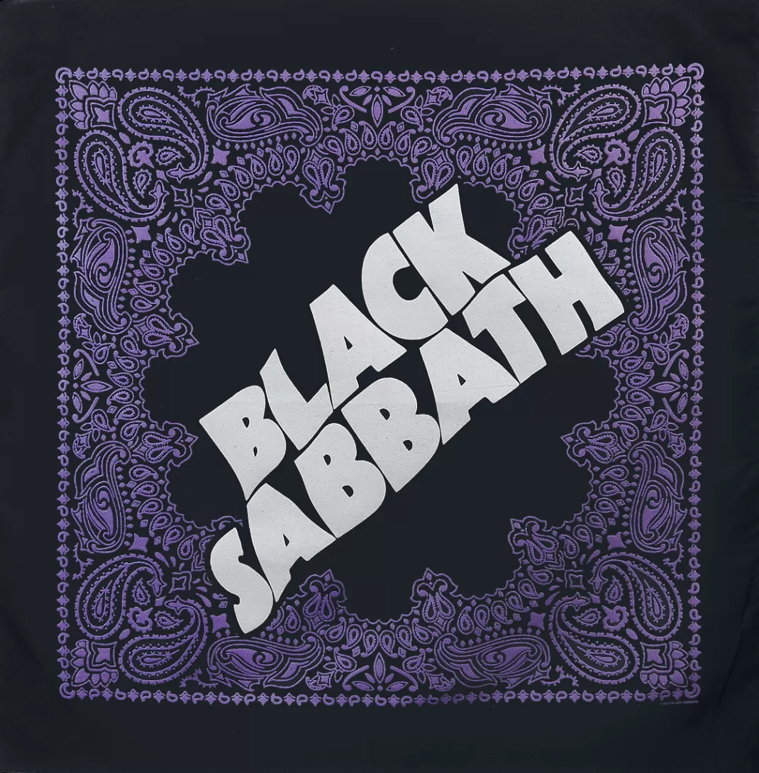 Men Black Sabbath Logo - Bandana Bandana Multicolour By