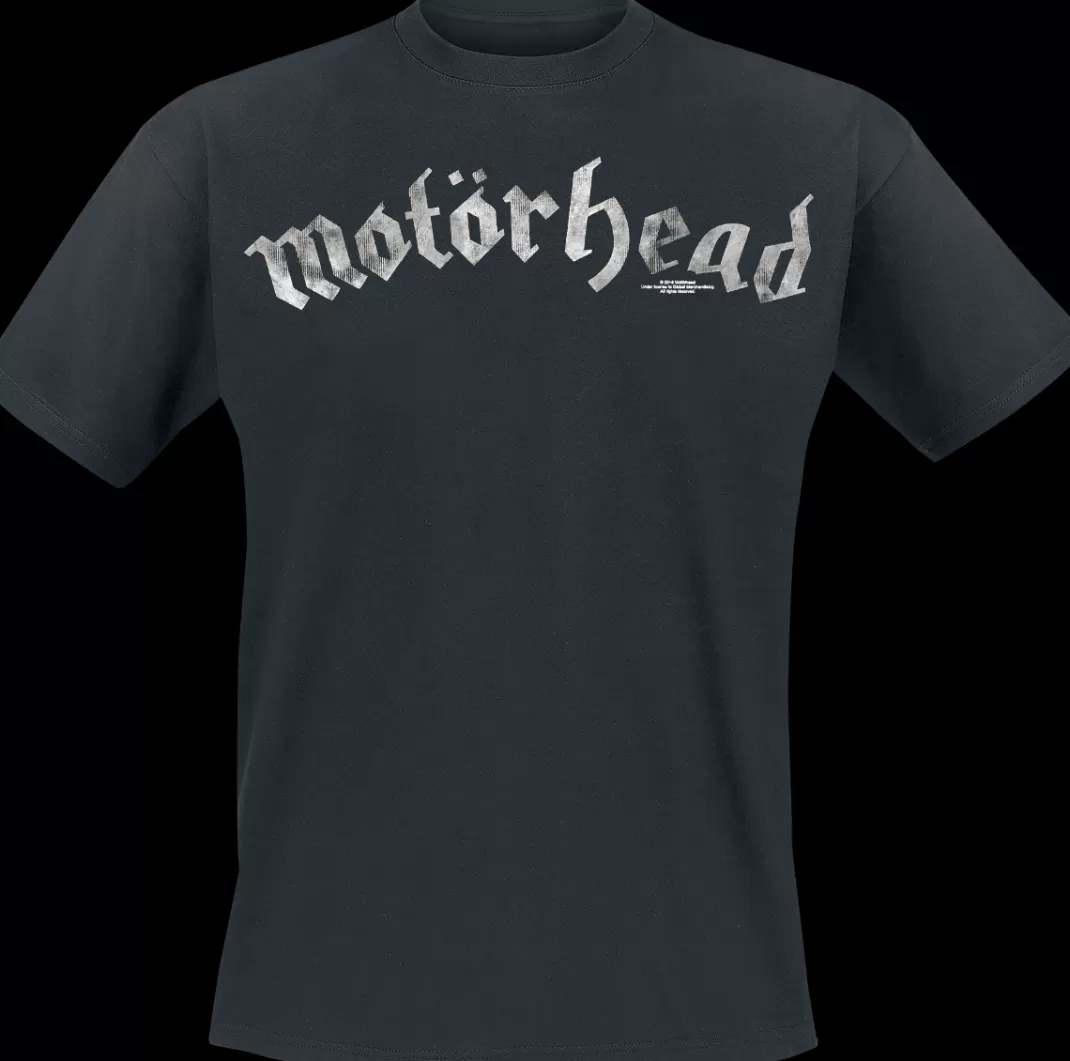 Men Motörhead Logo T-Shirt Black By Motorhead