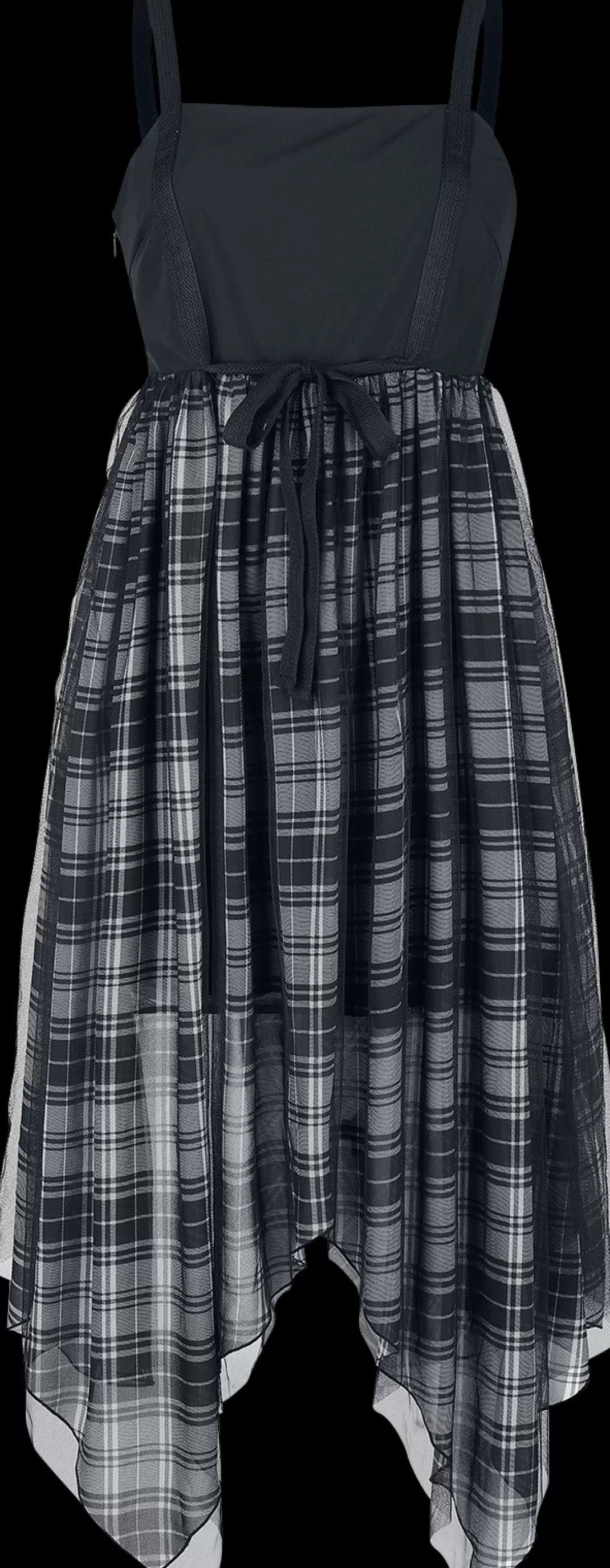 Long Dress Black-Grey By Rock Rebel By Emp^* Online