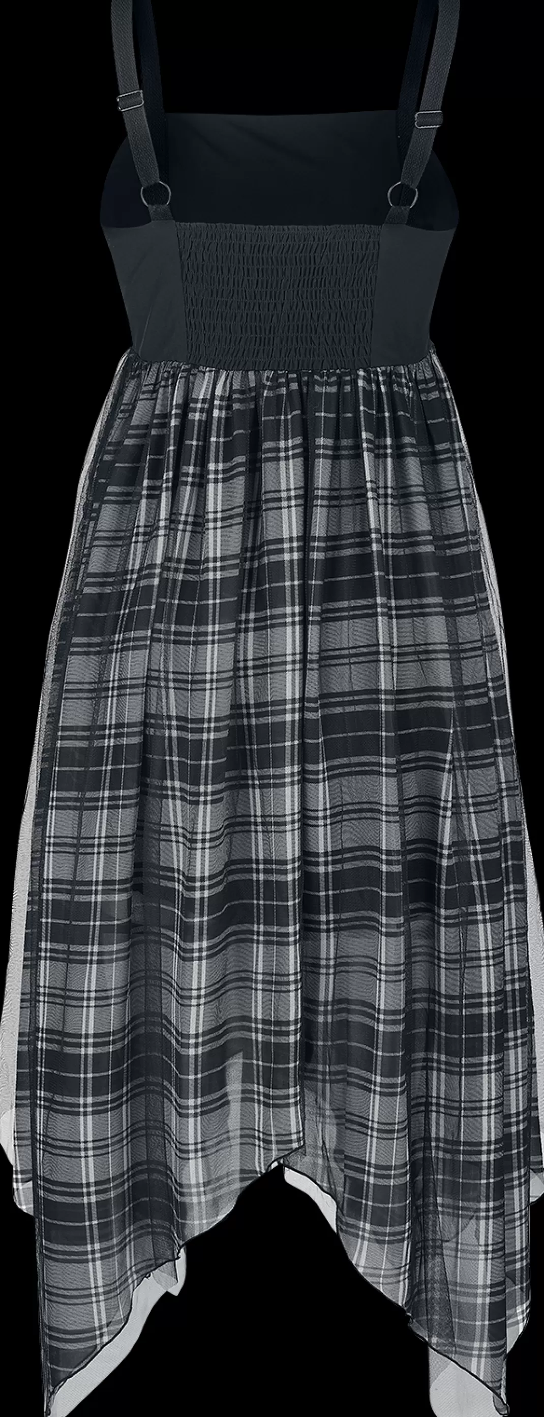 Long Dress Black-Grey By Rock Rebel By Emp^* Online