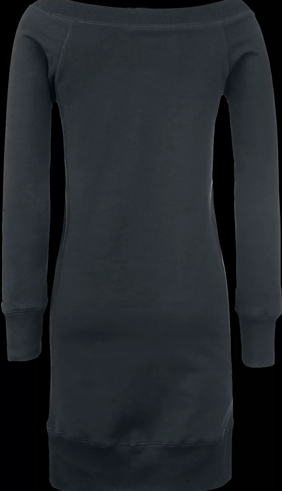 Long Wideneck Sweater Short Dress Black By Red By Emp^* Hot