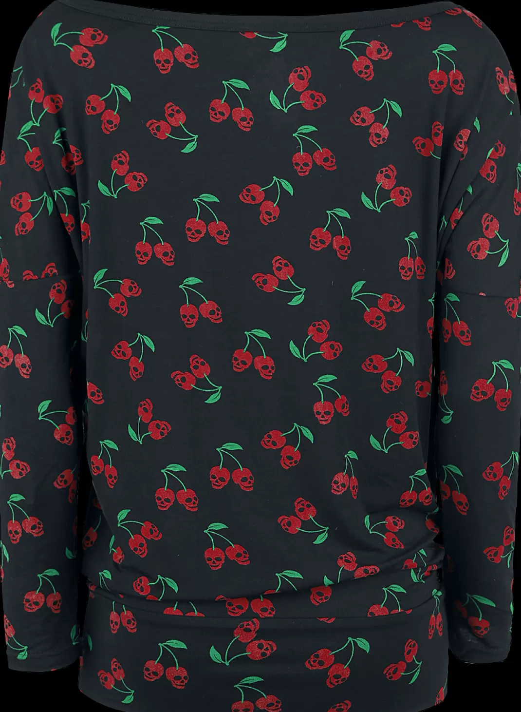 Long-Sleeve Shirt Black By Rock Rebel By Emp^* Sale