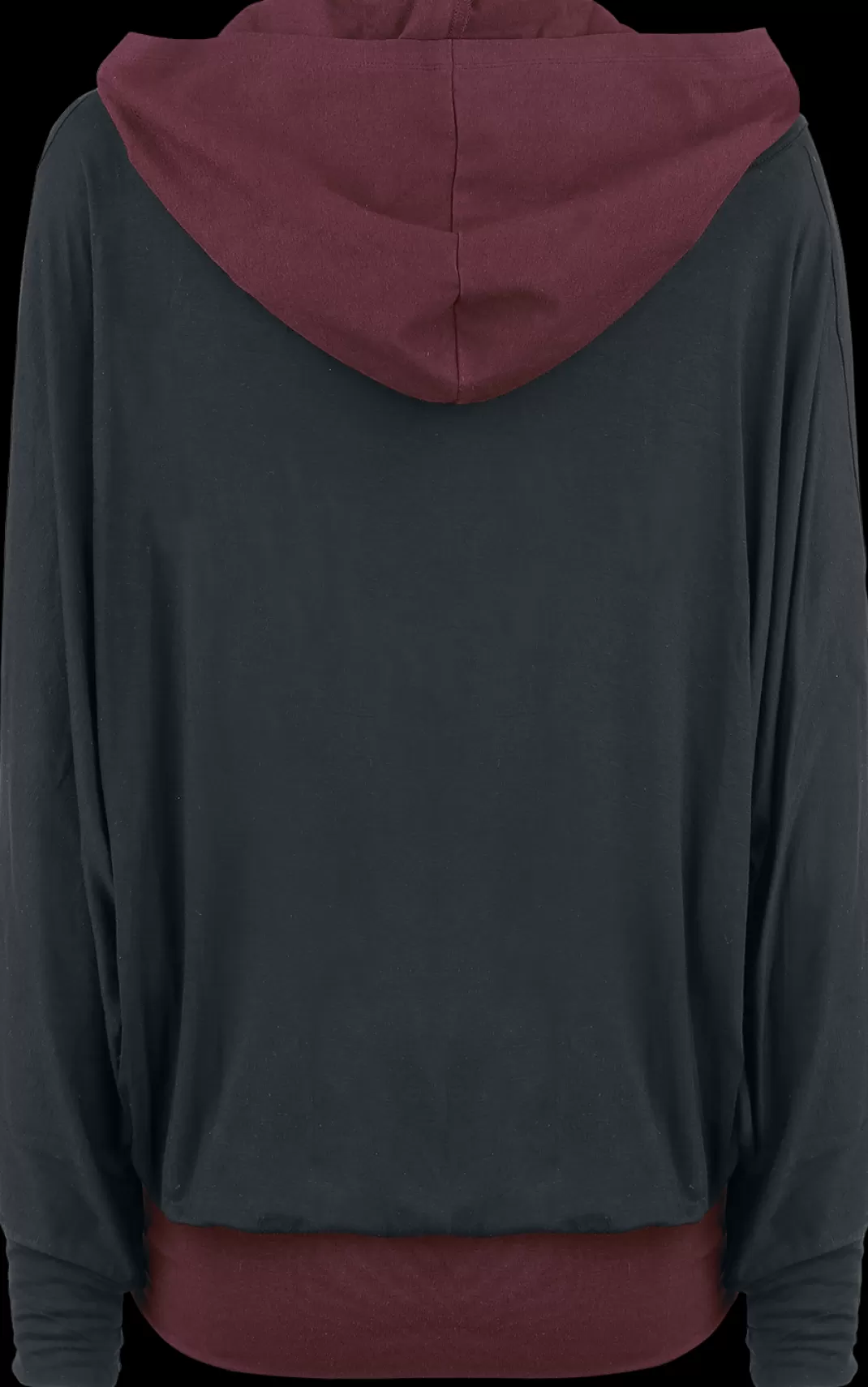 Long-Sleeve Shirt Black-Bordeaux By Black Premium By Emp^* Cheap