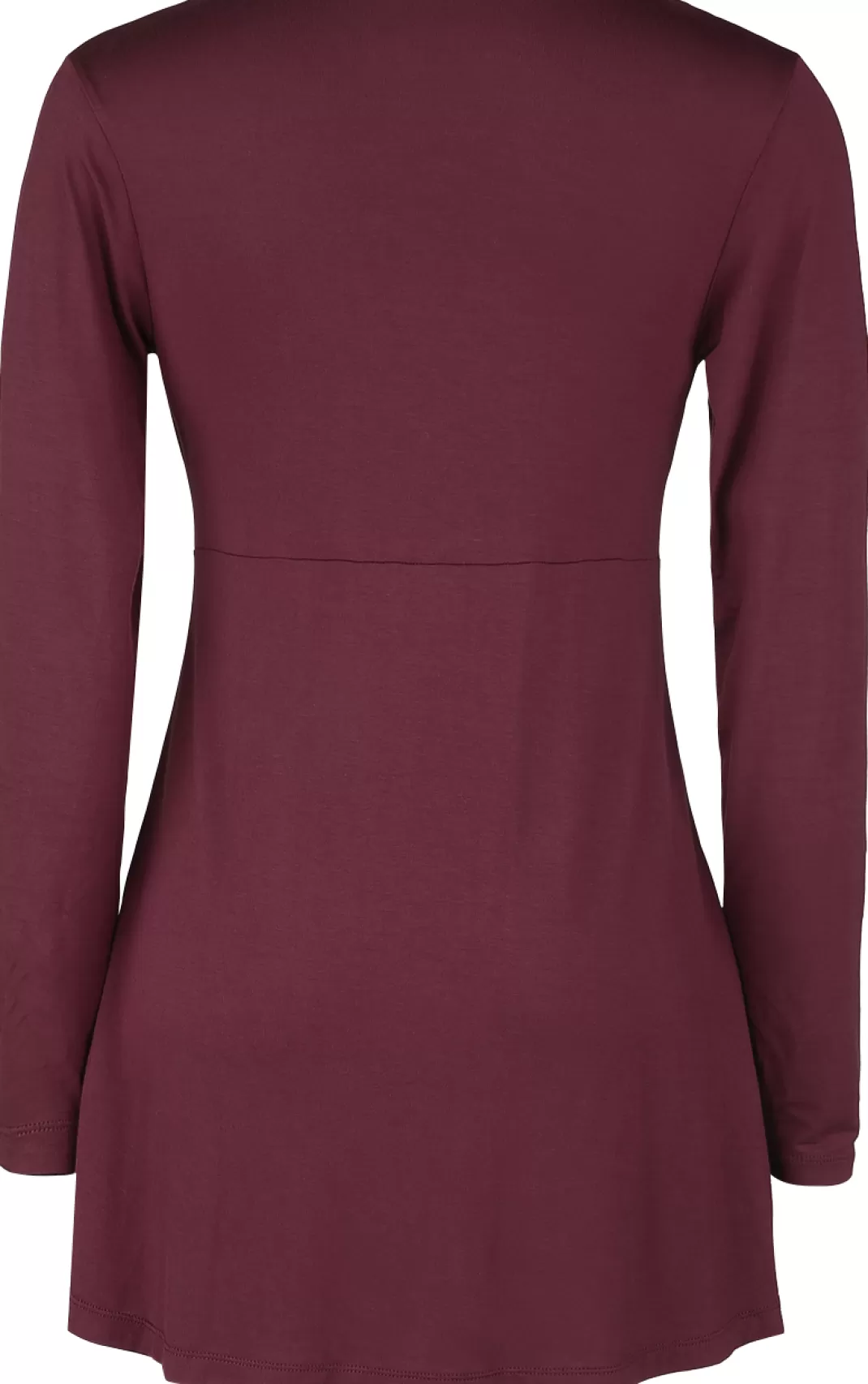 Long-Sleeve Shirt Burgundy By Black Premium By Emp^* Outlet