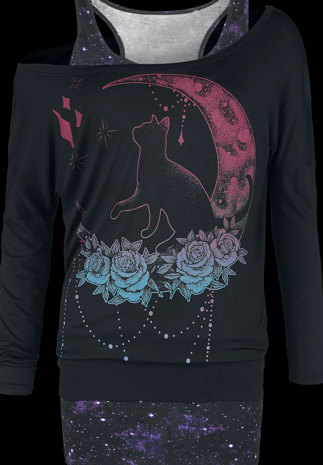 Long-Sleeve Shirt Dark Blue By Full Volume By Emp^* Shop