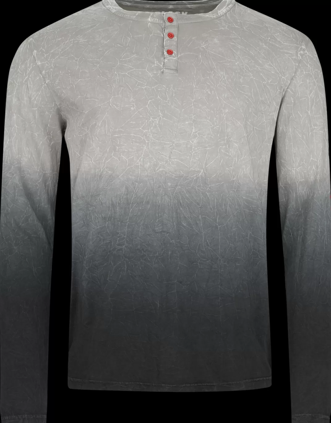 Men * Long-Sleeve Shirt Grey By Black Premium By Emp