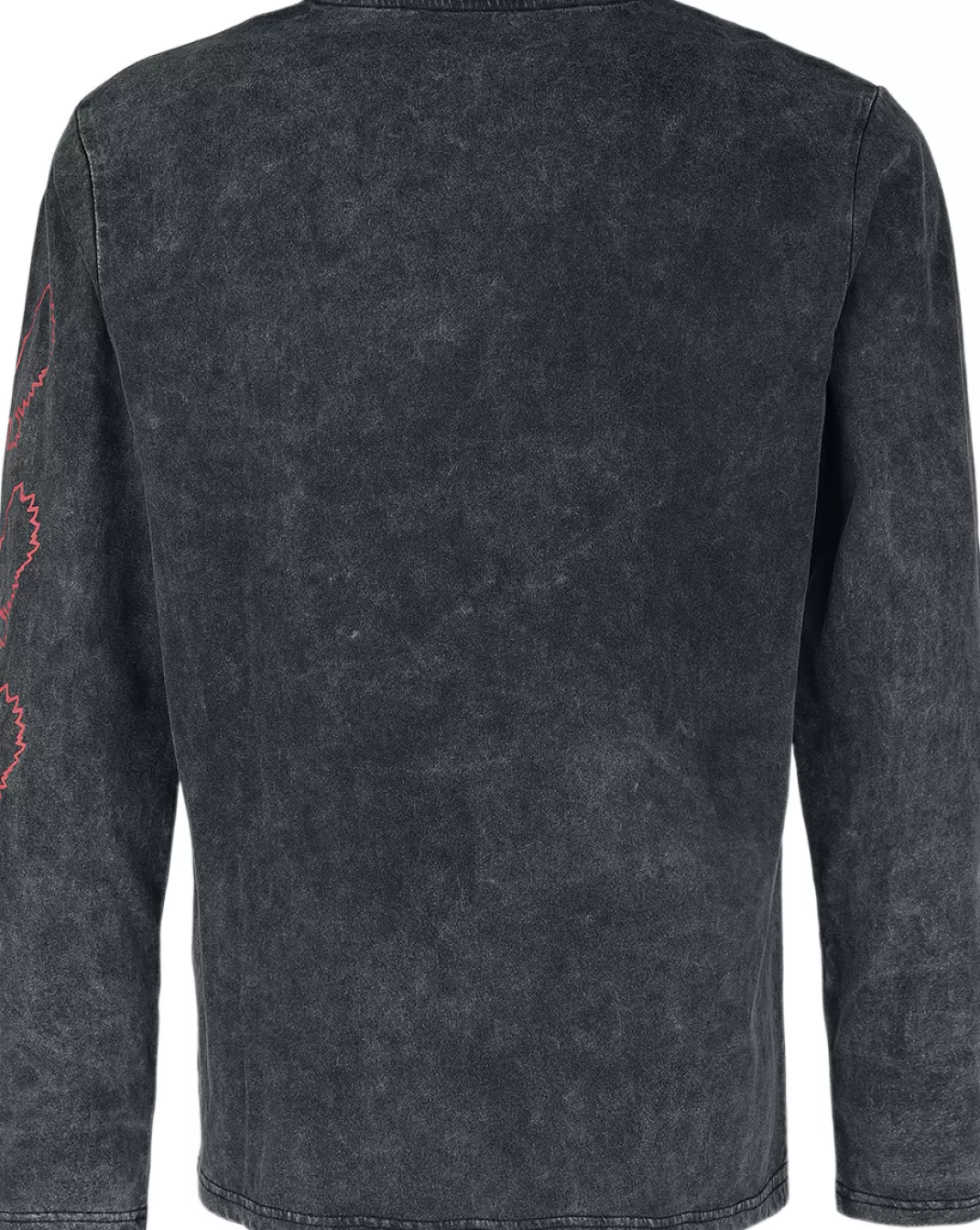 Men * Long-Sleeve Shirt Grey By Black Premium By Emp