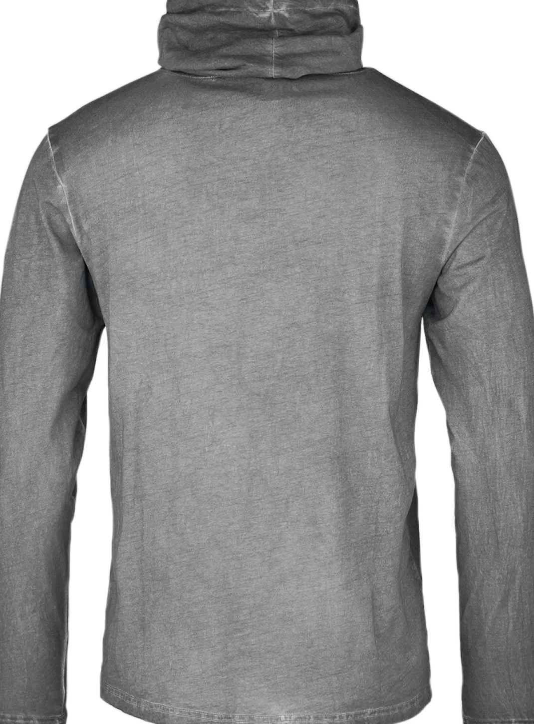 Men * Long-Sleeve Shirt Grey By Black Premium By Emp