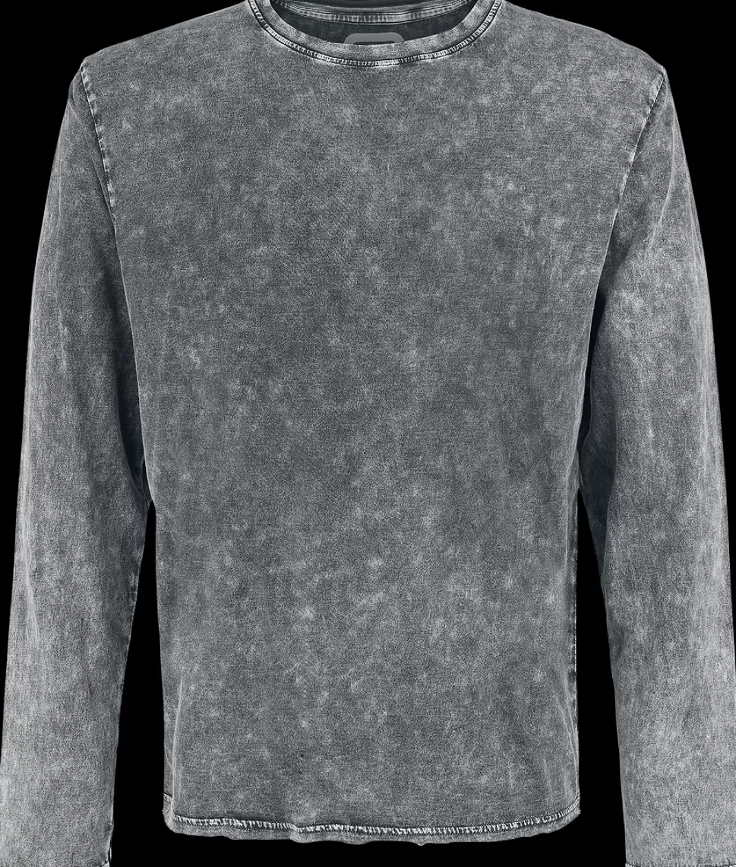 Men * Long-Sleeve Shirt Grey By Red By Emp
