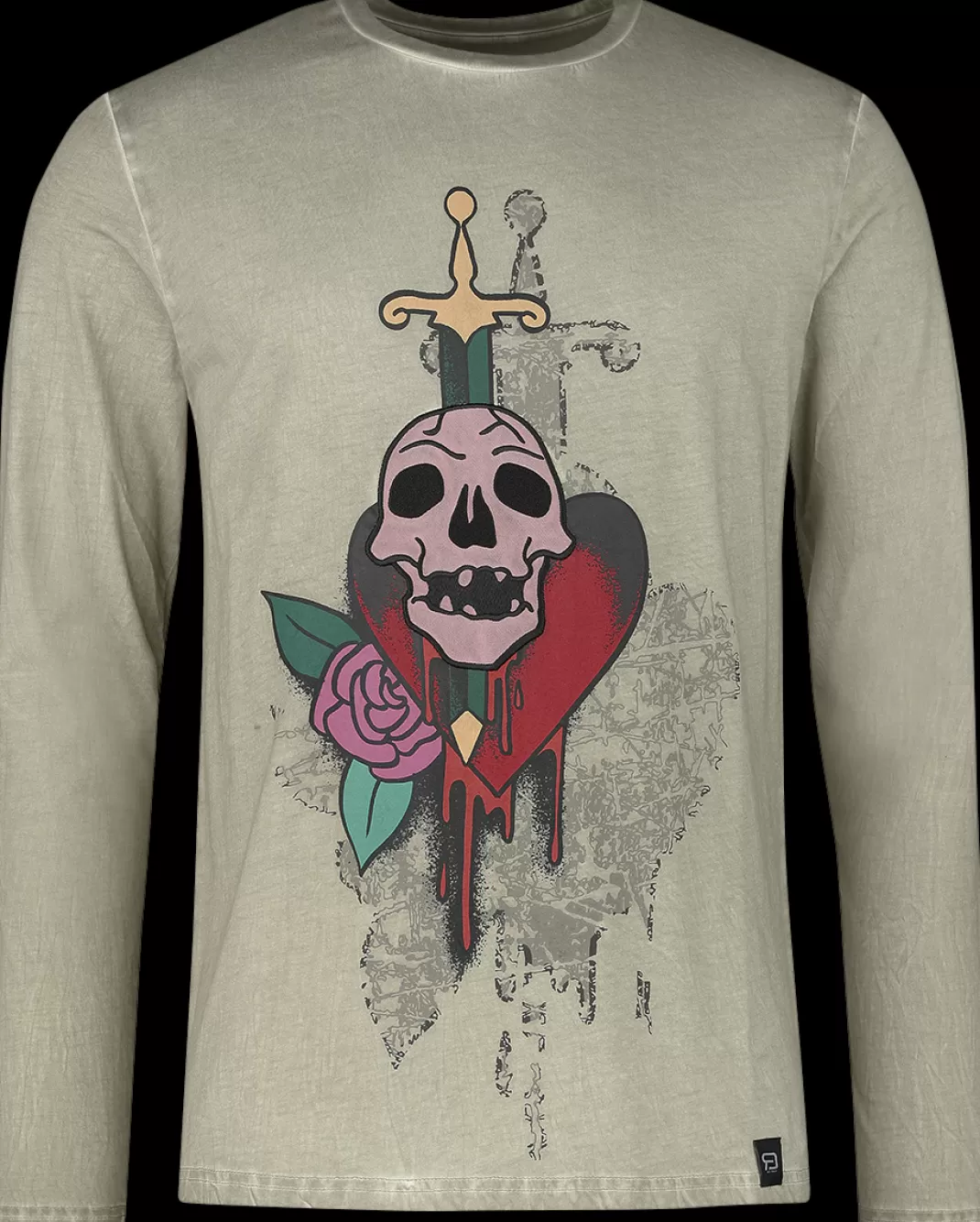 Men * Long-Sleeve Shirt Grey By Red By Emp