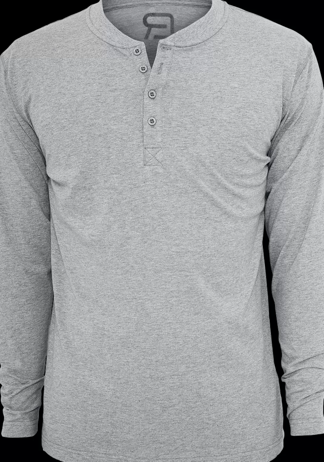 Men * Long-Sleeve Shirt Mottled Grey By Red By Emp