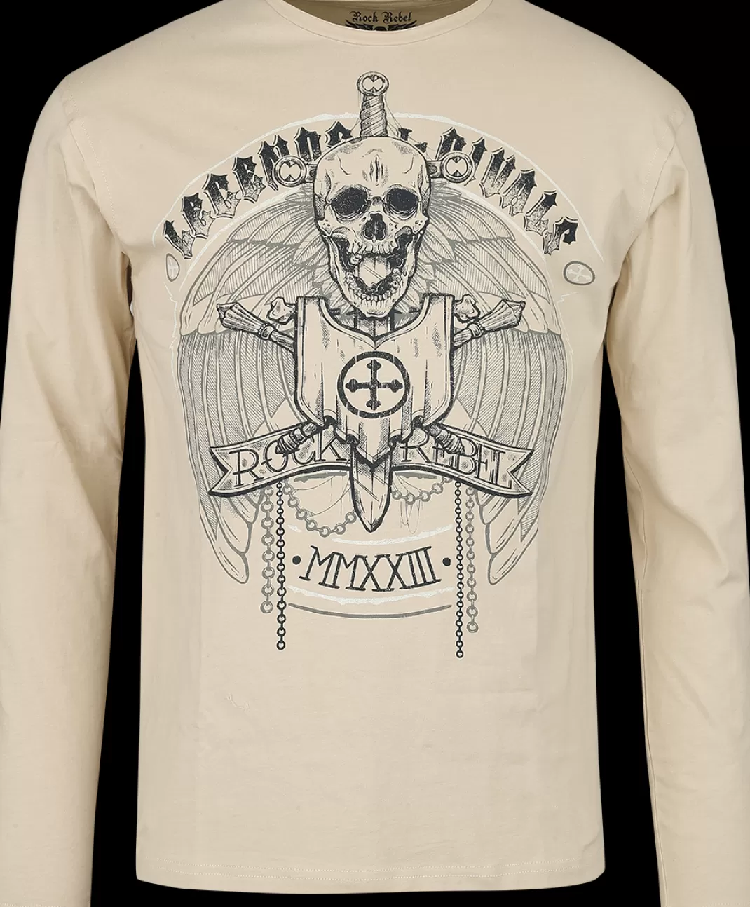 Men * Long-Sleeve Shirt Sand By Rock Rebel By Emp