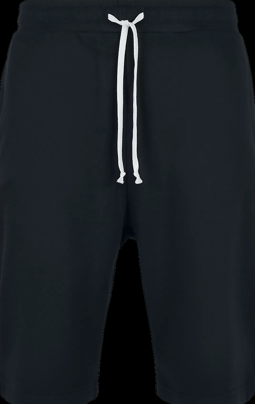 Men Urban Classics Low Crotch Sweatshorts Shorts Black By