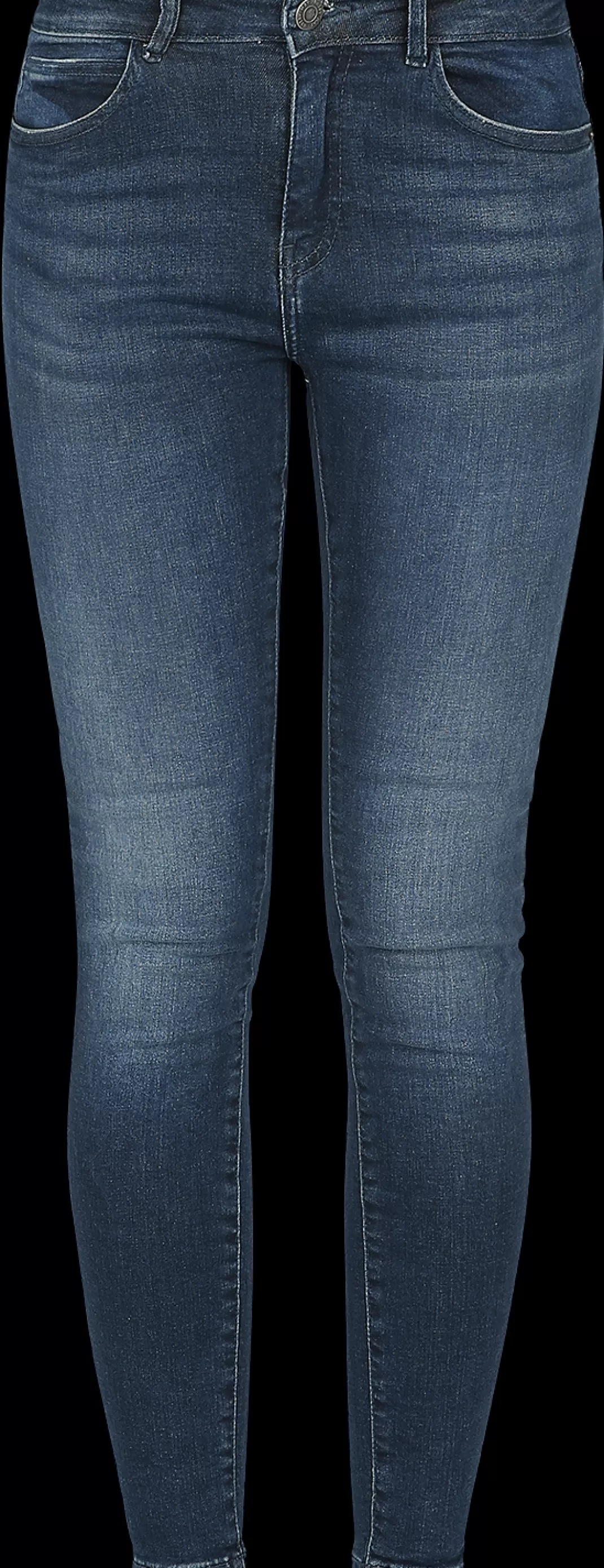 Lucy Nw Skinny Jeans Jeans Dark Blue By^Noisy May Flash Sale