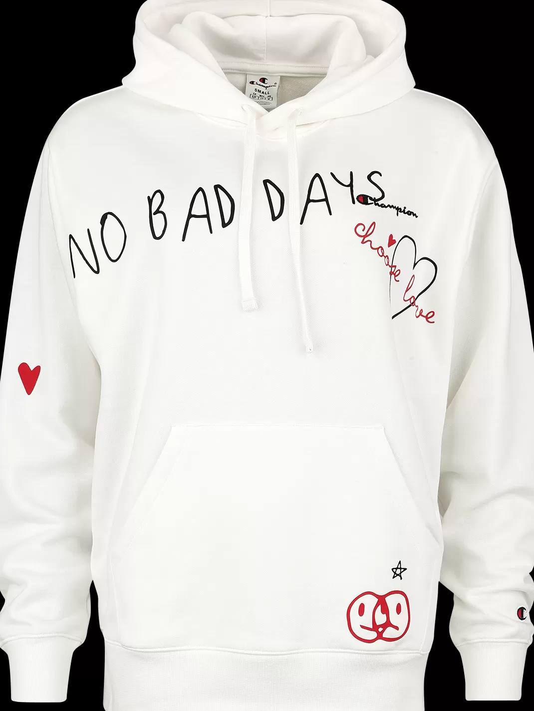 Made With Love - Hooded Jumper Hooded Sweater White By^Champion Best Sale