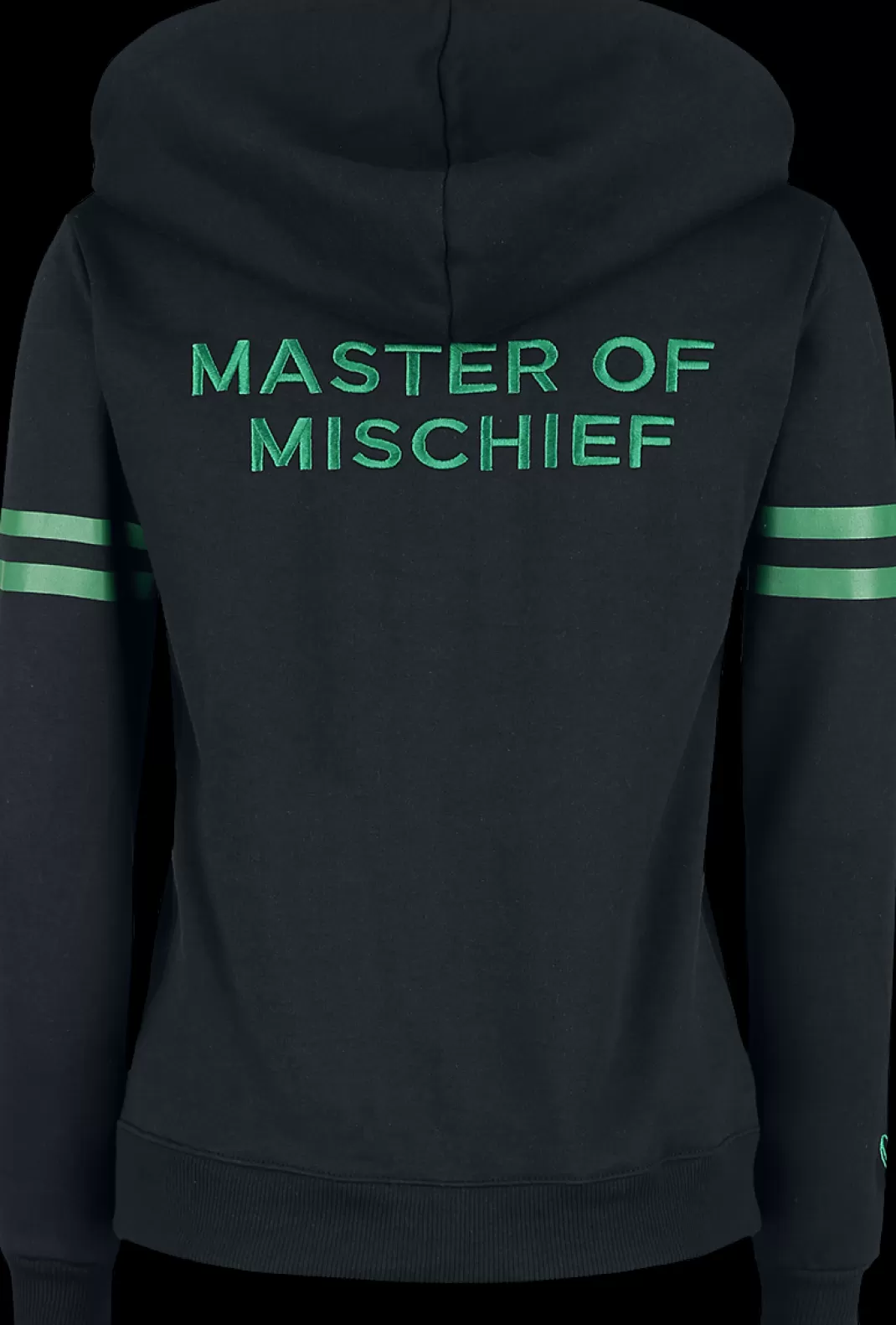 Master Of Mischief Hooded Zip Black/Dark Green By^Loki Cheap