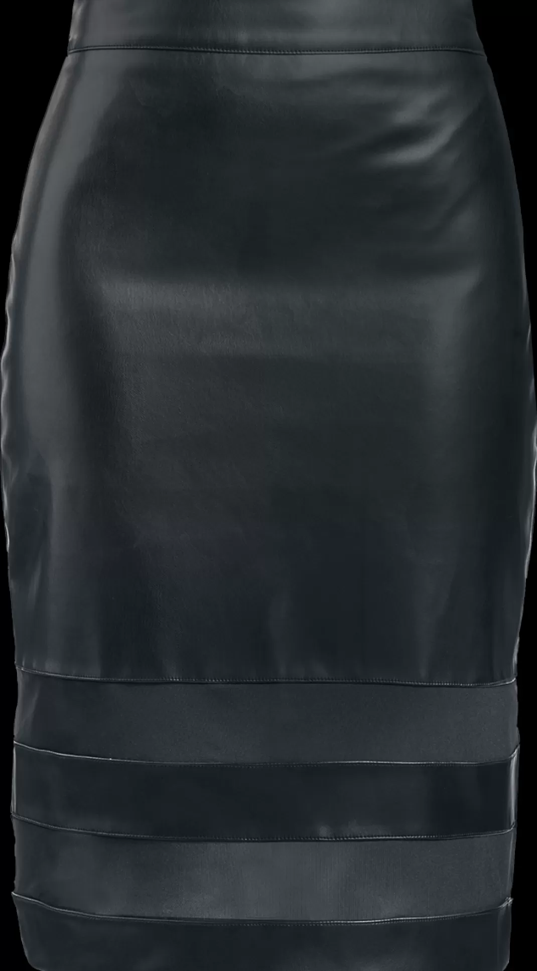 Medium-Length Skirt Black By Black Premium By Emp^* Flash Sale