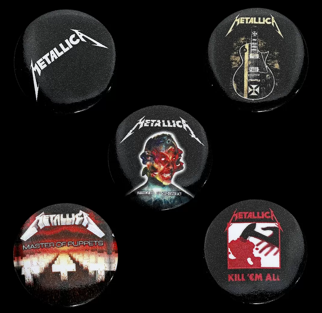 Mix Badge Multicolour By^Metallica Flash Sale