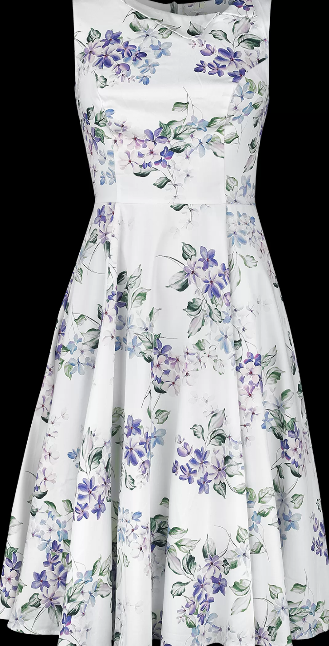 Naira Floral Swing Dress Medium-Length Dress Multicolour By H&R London^H&R London Best