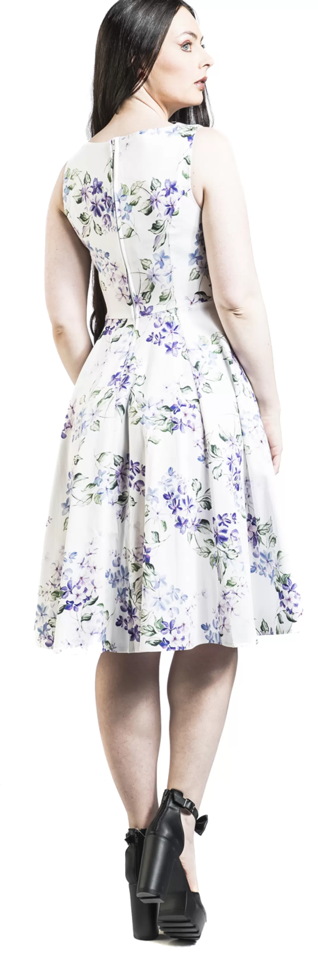 Naira Floral Swing Dress Medium-Length Dress Multicolour By H&R London^H&R London Best