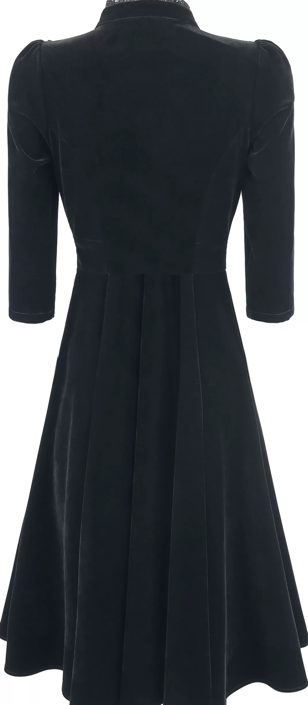 Nightshade Velvet Dress Medium-Length Dress Black By H&R London^H&R London Store