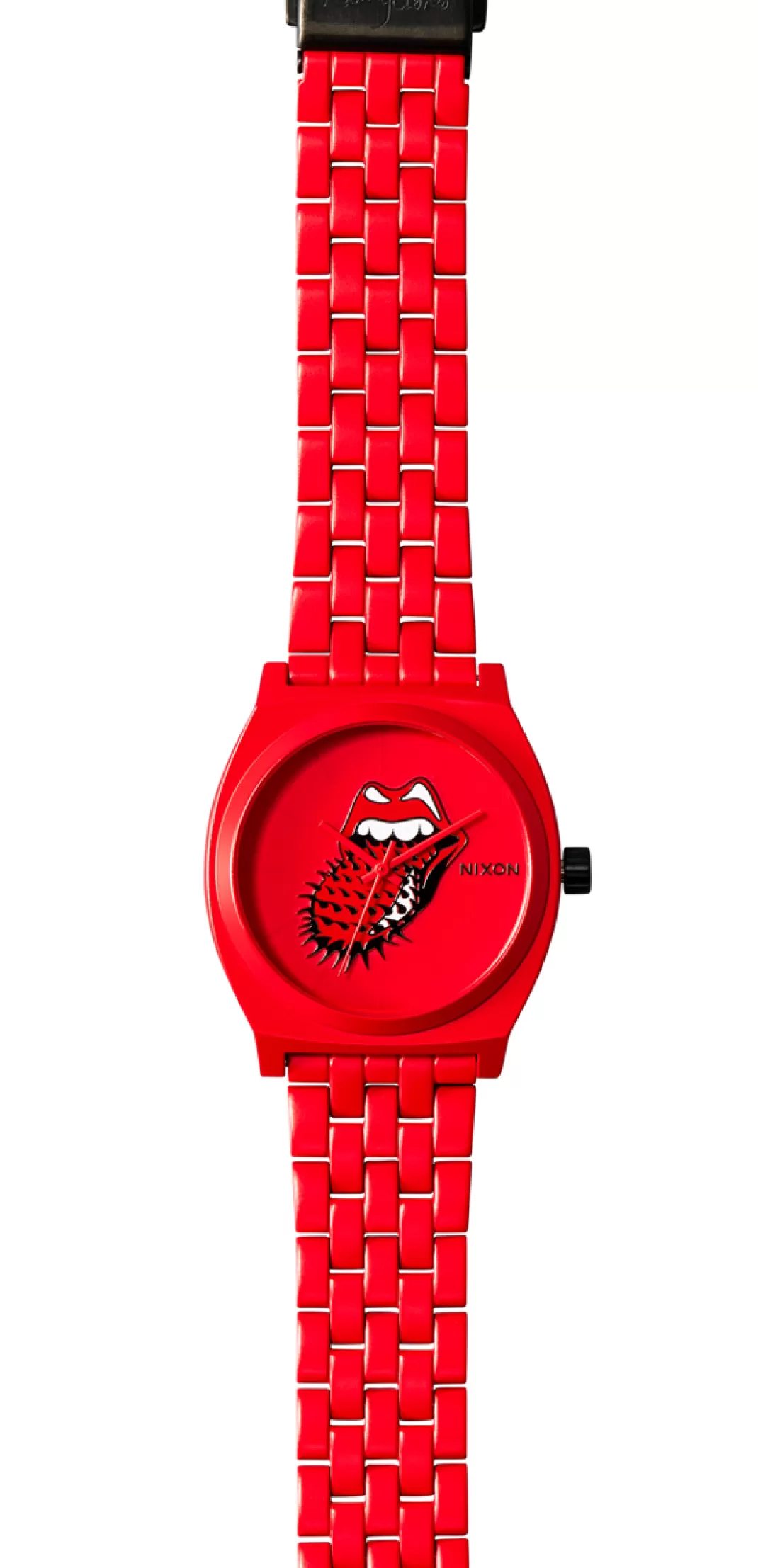 Men Rolling Stones, The Nixon - Time Teller Wristwatches Red By The Rolling Stones