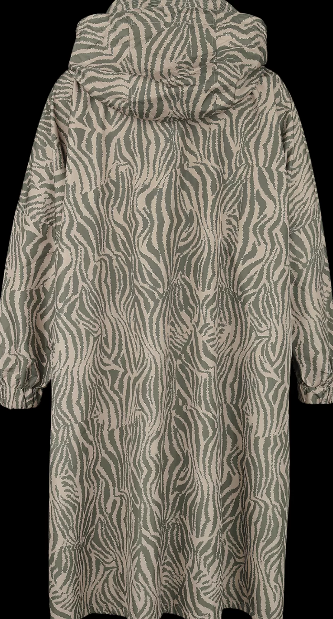 Nmsky L/S Printed Rainponcho Noos Cape Olive By^Noisy May Clearance