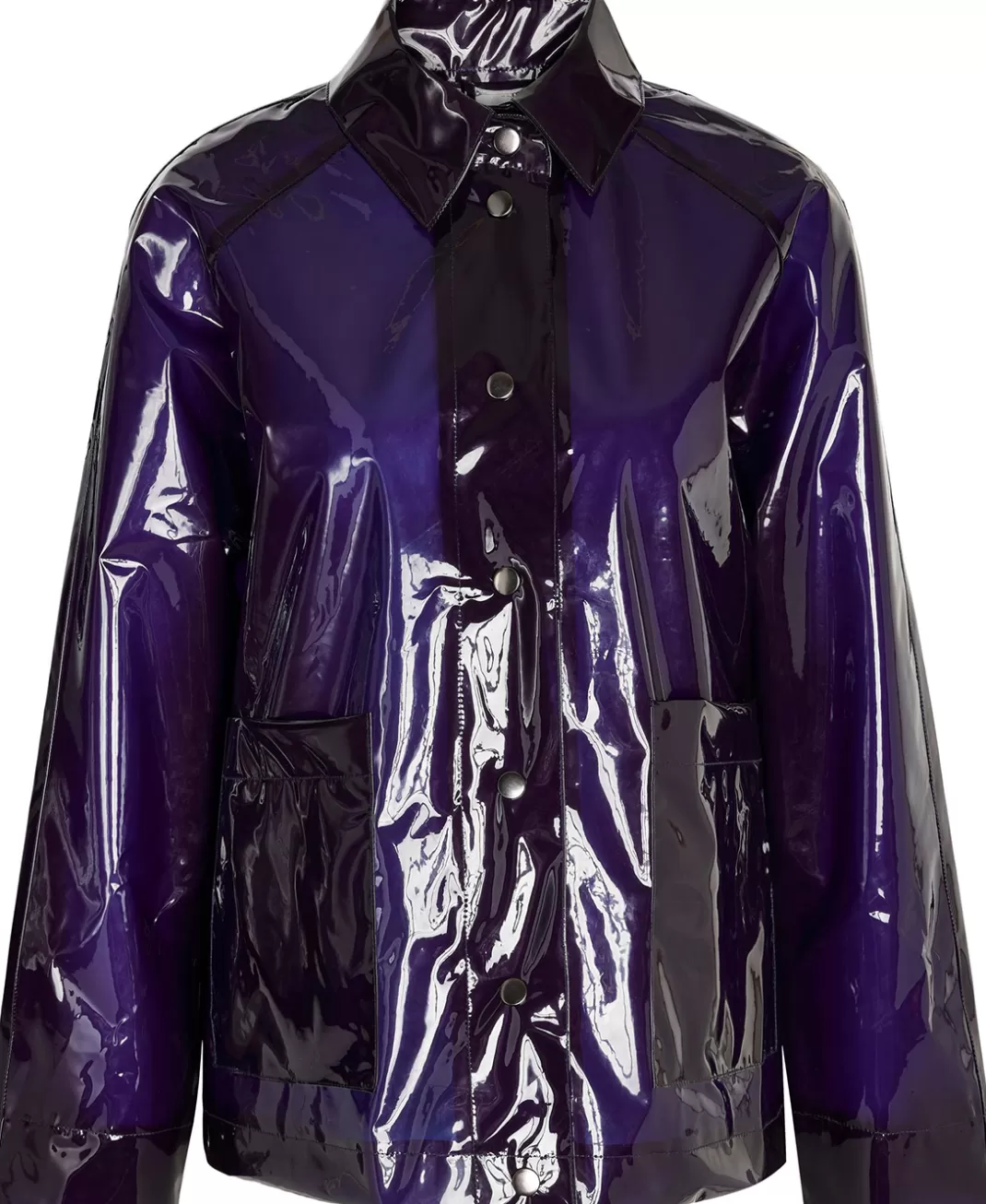 Nmsky L/S Short Transp Raincoat Noos Between-Seasons Jacket Navy By^Noisy May Cheap