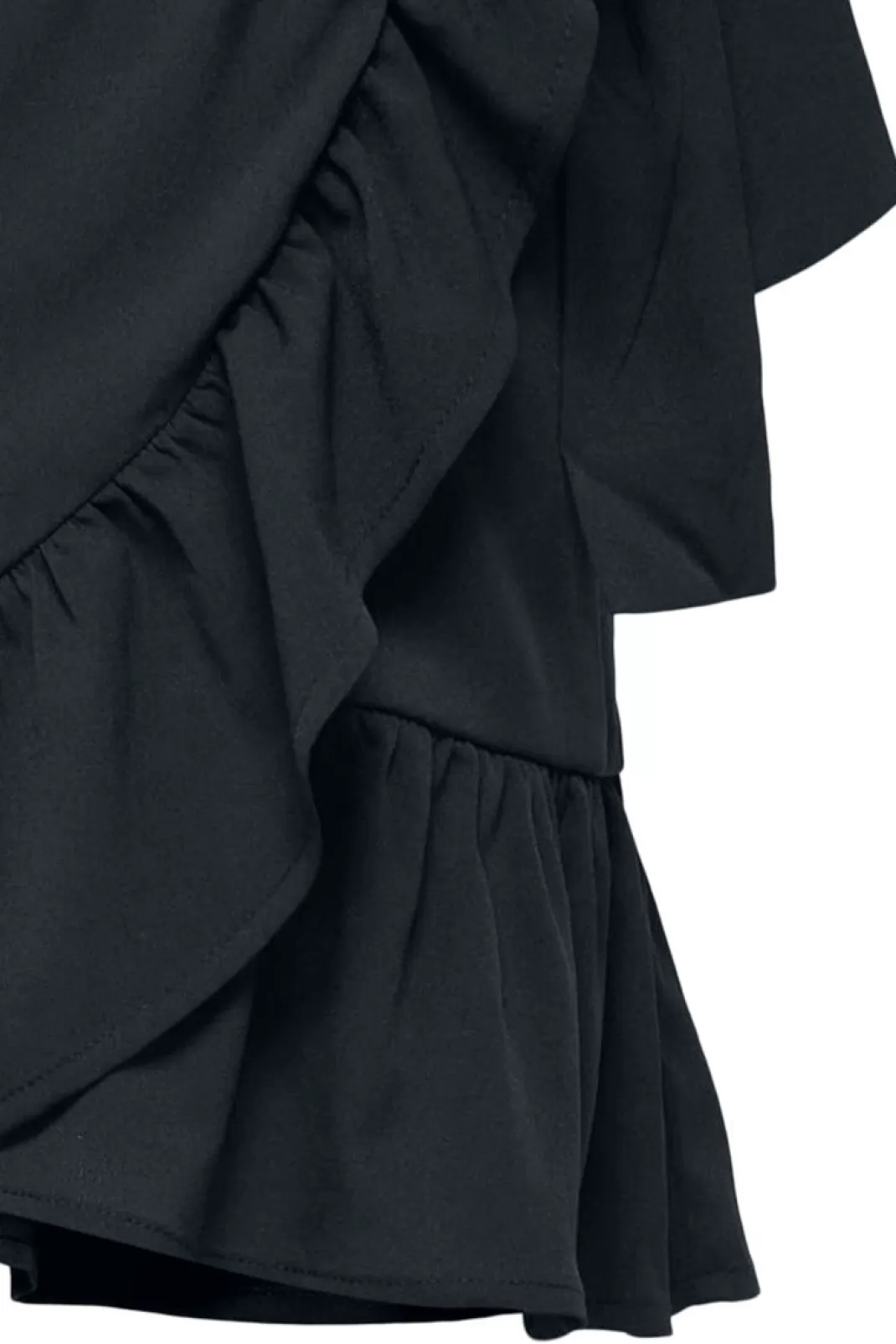 Onlolivia Wrap Skirt Wvn Noos Short Skirt Black By^Only Discount