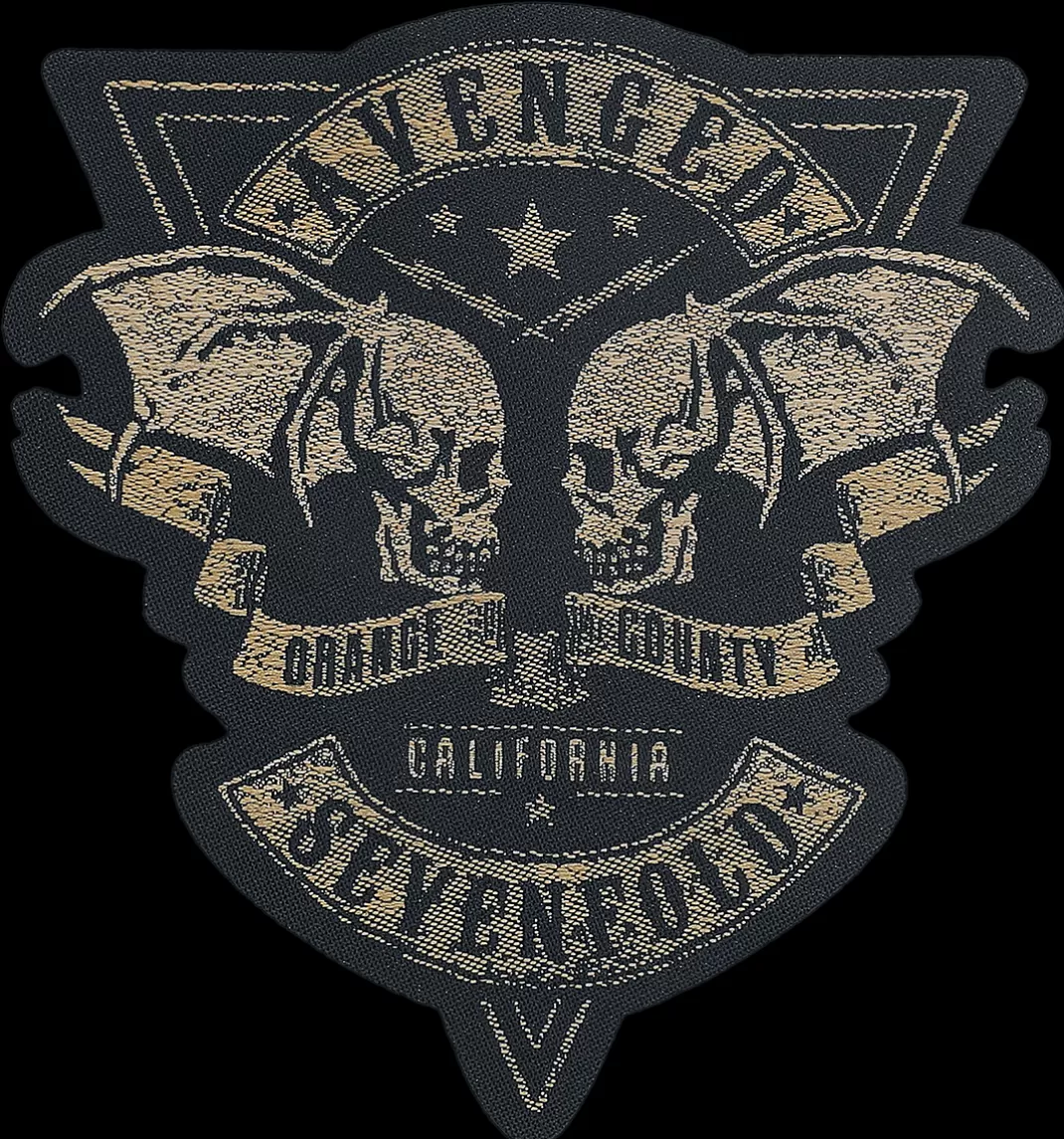 Orange County Cut-Out Patch Black-Beige By^Avenged Sevenfold Online