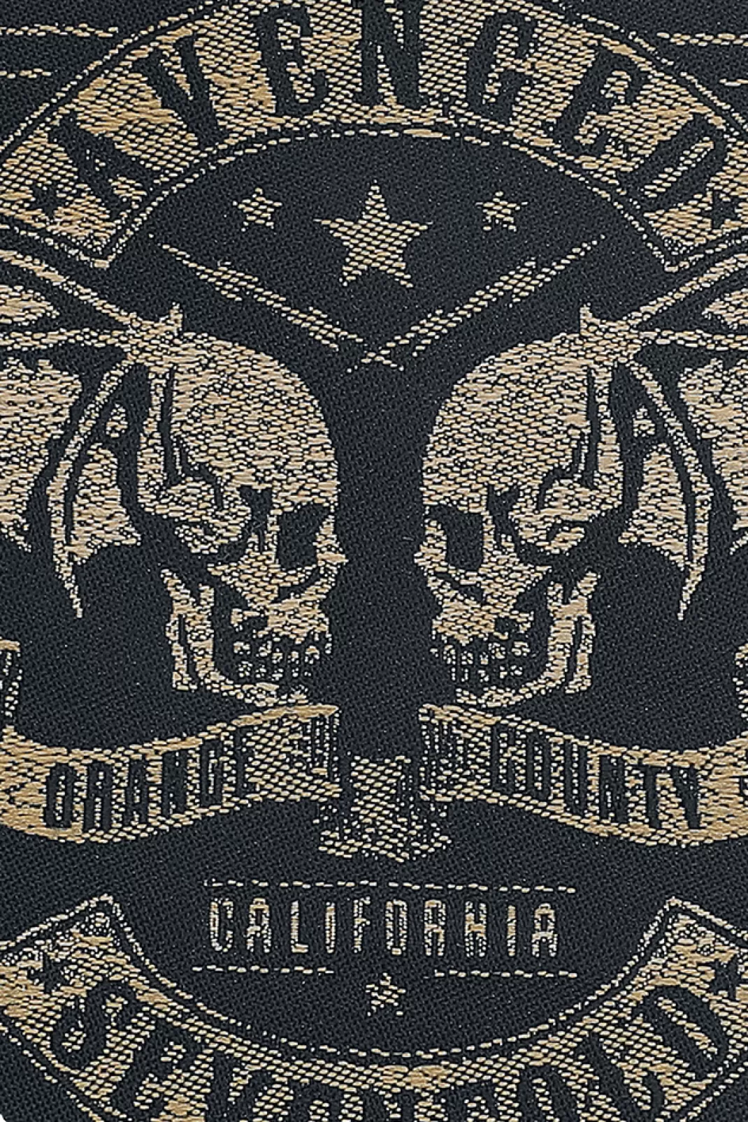 Orange County Cut-Out Patch Black-Beige By^Avenged Sevenfold Online