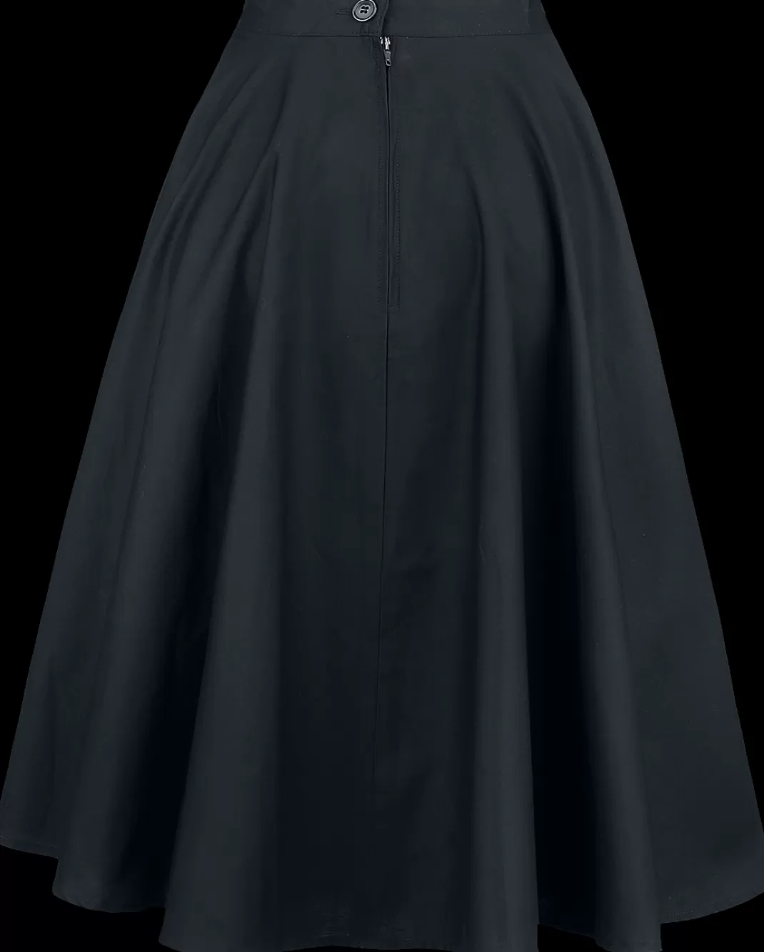 Paula Skirt Medium-Length Skirt Black By^Hell Bunny Shop