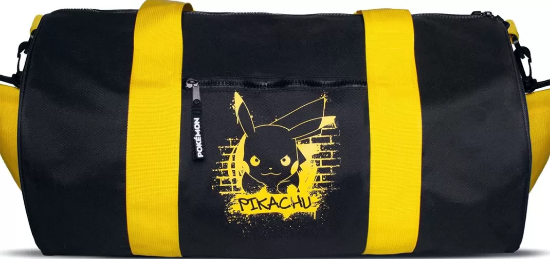 Men Pokémon Pikachu - Graffiti Sports Bag Sports Bags By Pokemon