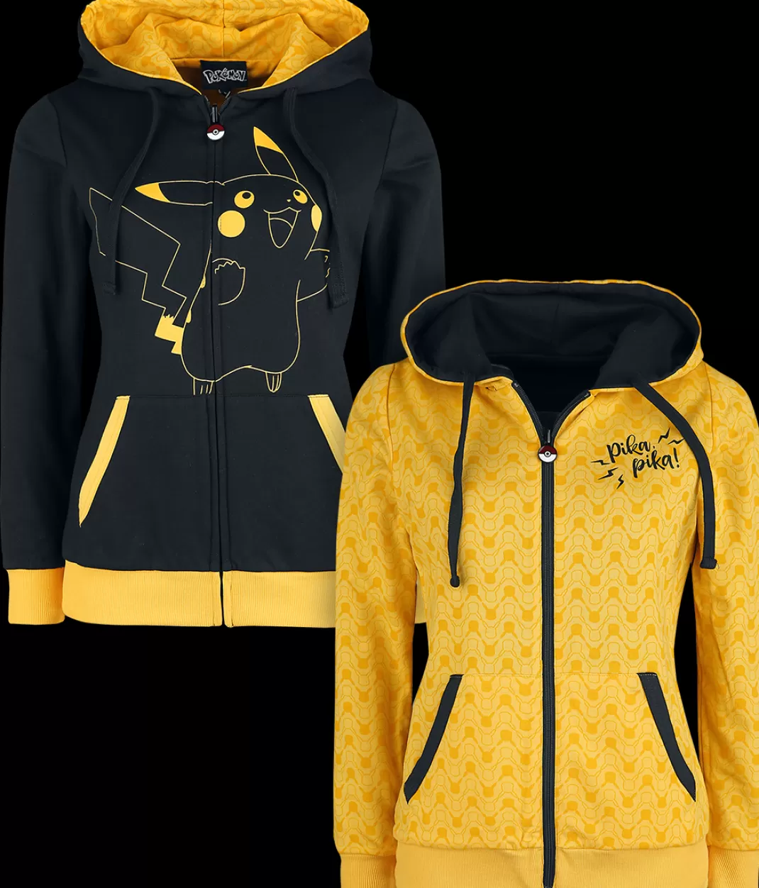 Pikachu - Pika, Pika! Hooded Zip Multicolour By Pokemon^Pokémon Best