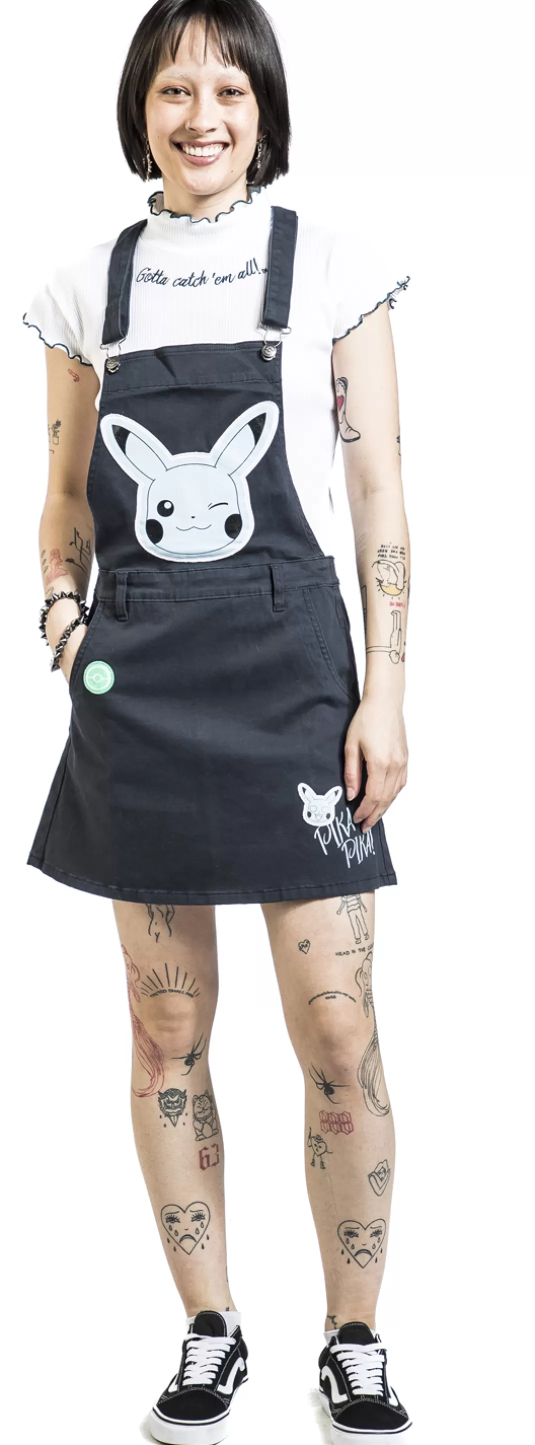Pikachu - Pika, Pika! Short Dress Dark Blue By Pokemon^Pokémon Best