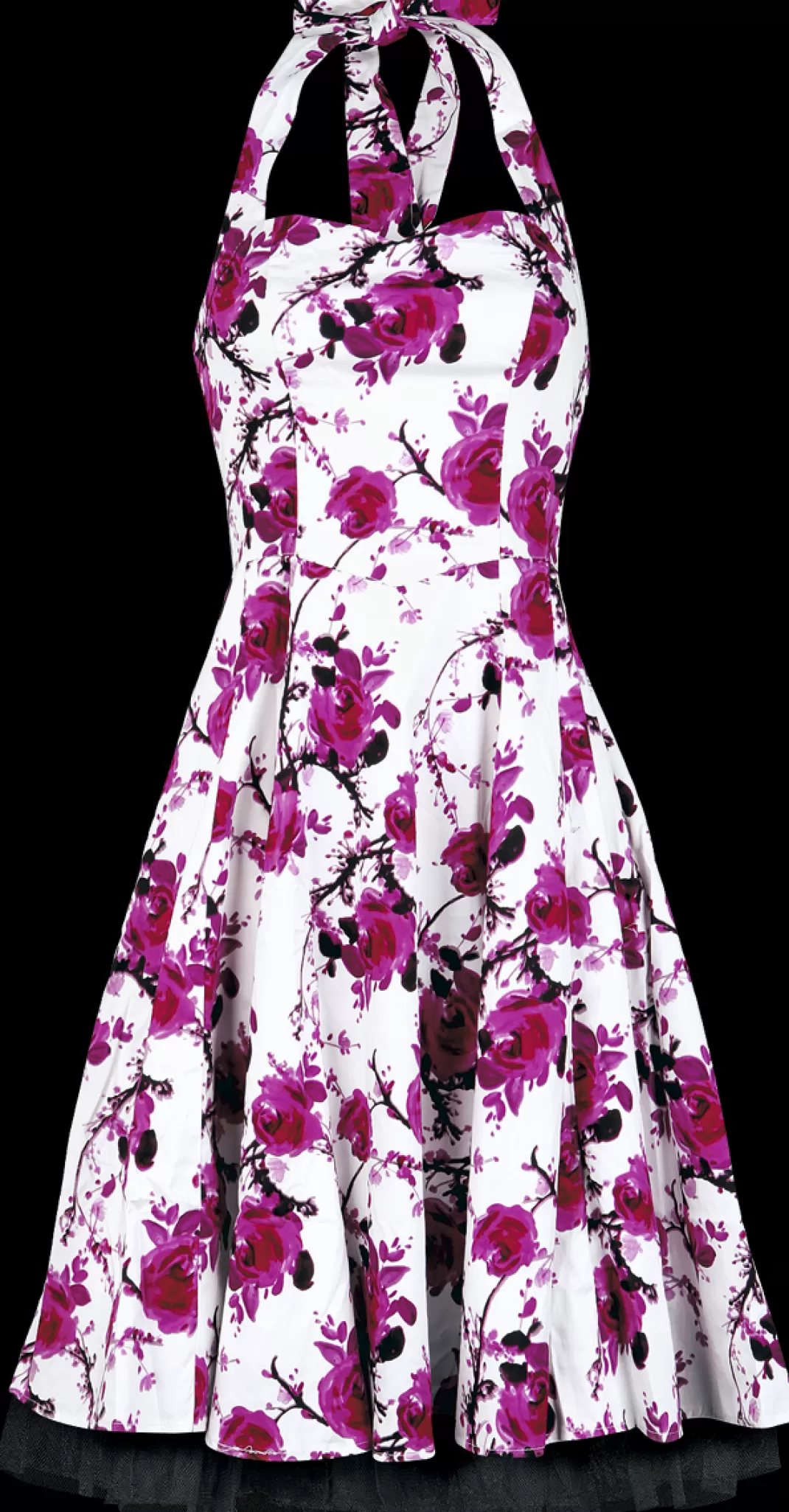 Pink Floral Dress Medium-Length Dress White-Pink By H&R London^H&R London Cheap