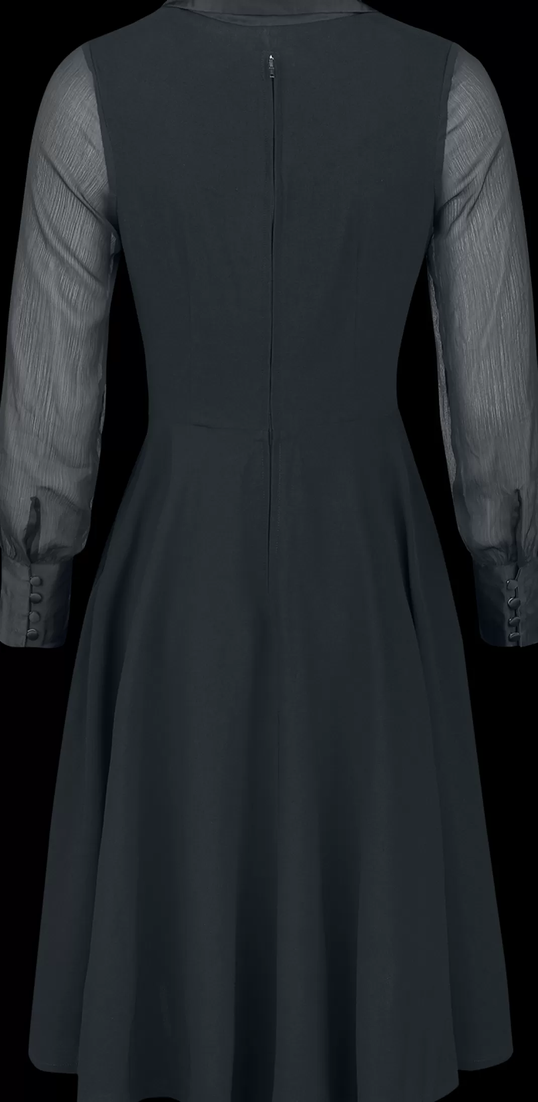 Polly Black Dress Medium-Length Dress Black By^Timeless London Best Sale