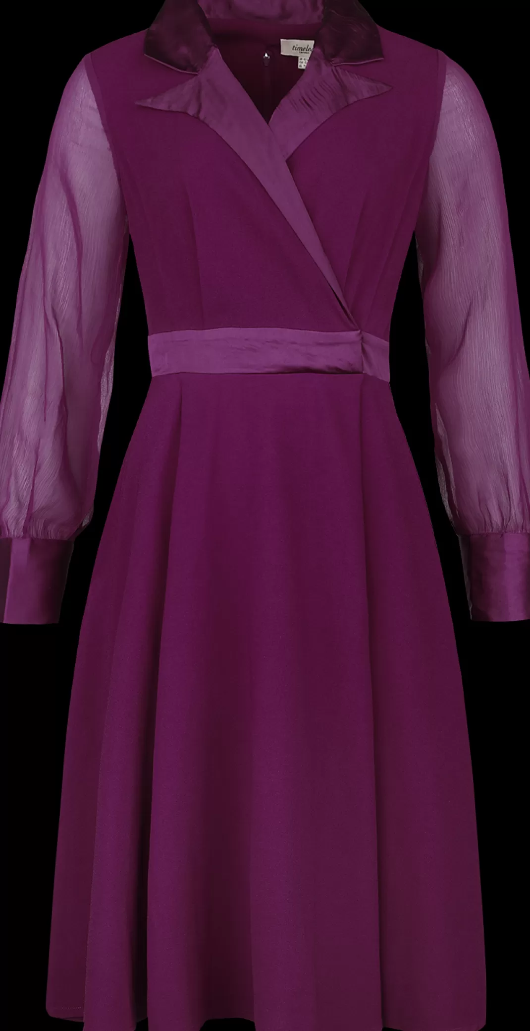 Polly Plum Dress Medium-Length Dress Lilac By^Timeless London Sale