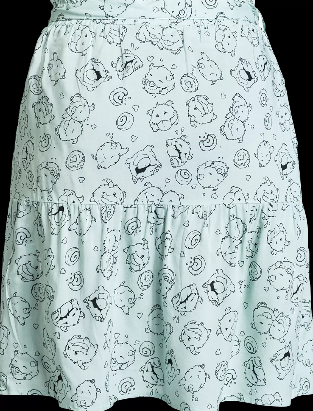 Poro Medium-Length Skirt Multicolour By^League Of Legends Cheap