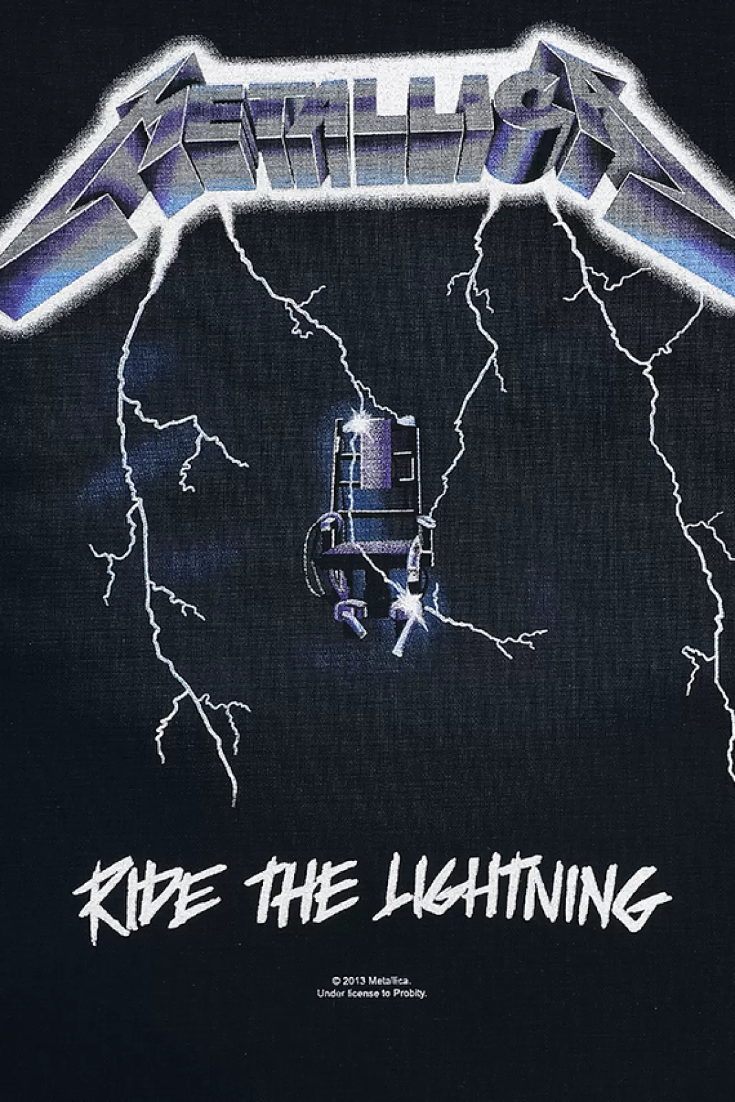 Ride The Lighting Back Patch Black By^Metallica Clearance