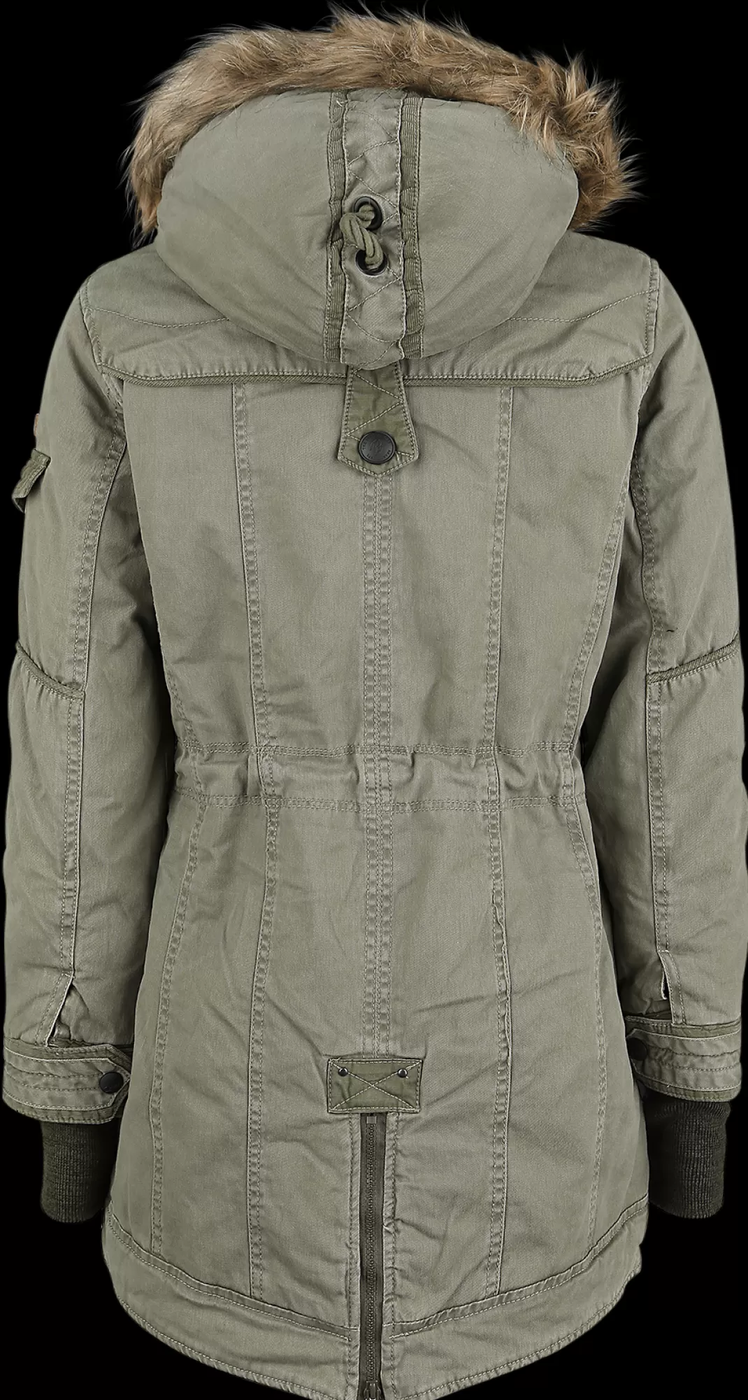 Saby Ladies' Parka Winter Jacket Olive By^Brandit Fashion