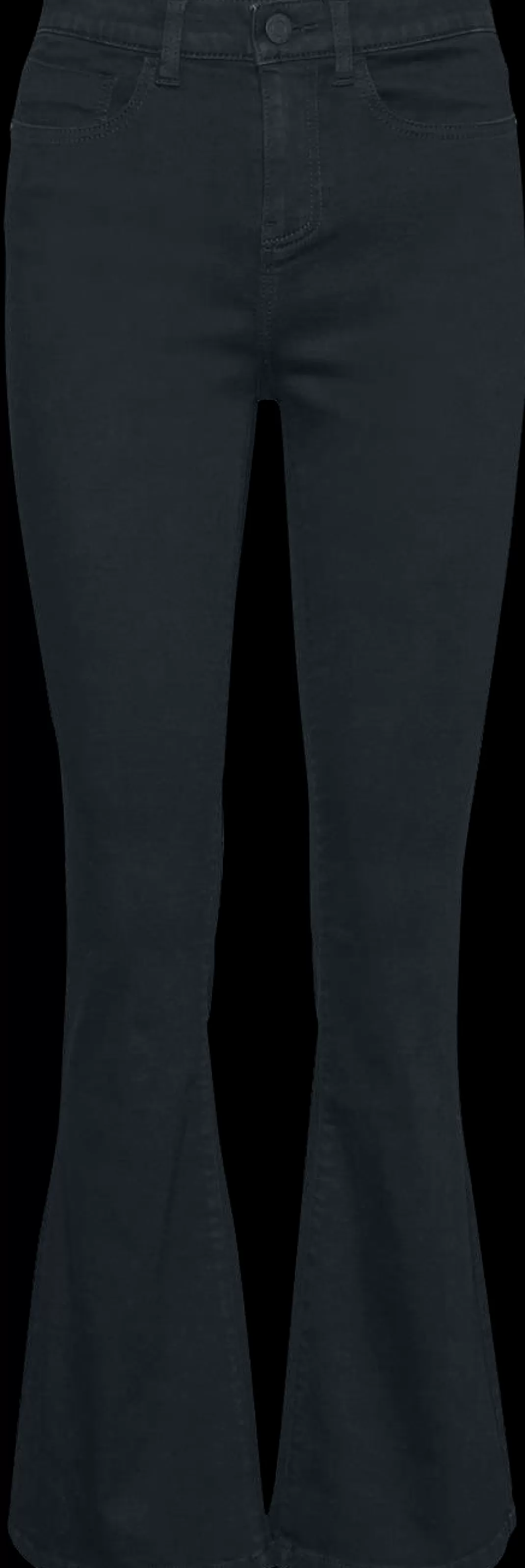 Sallie High Waist Flare Jeans Jeans Black By^Noisy May Best Sale