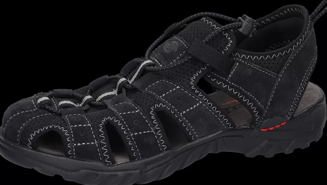 Men Dockers by Gerli Sandals Sandal Black By