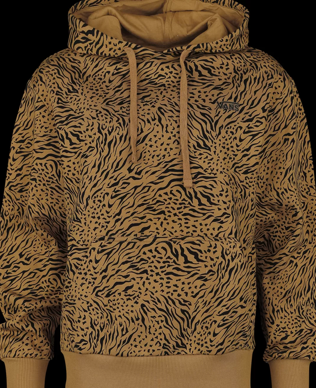 Scout Animal Print Hoodie - Dusk Downer Hooded Sweater Brown By^Vans Shop