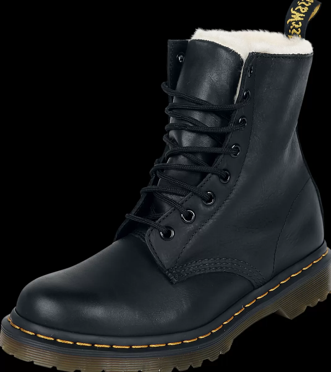 1460 Serena Fur Lined Winterstiefel Black By^Dr. Martens Cheap